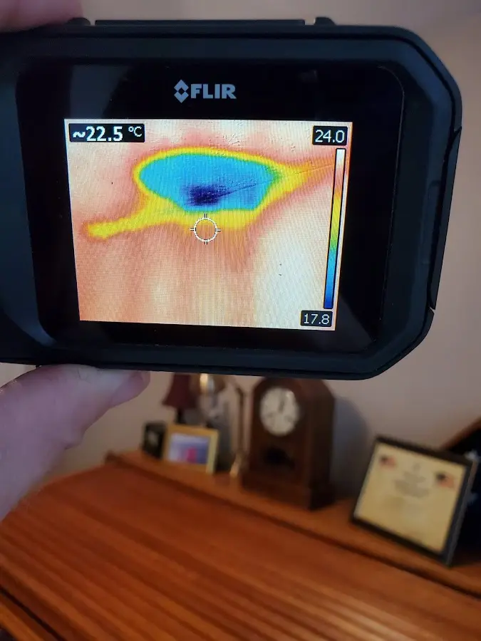 Thermal imaging inspection for water damage in Great Falls